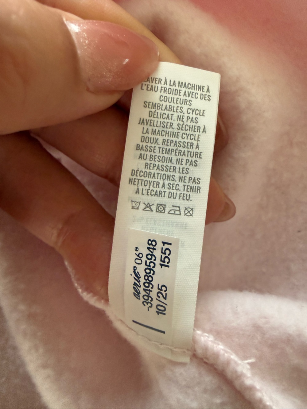 OFFLINE By Aerie Cloud Fleece Oversized Crewneck Sweatshirt - Pink Petal - Picture 13 of 14